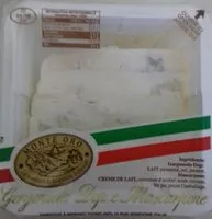 Mängden socker i Gorgonzola AOP au Mascarpone