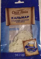 Mängden socker i Кальмар сушений