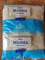 Mängden socker i Крупа Манна