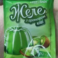 Mängden socker i Желе з ароматом Ківі
