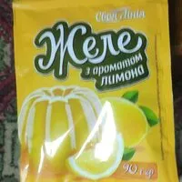 Mängden socker i Желе з ароматом лимону