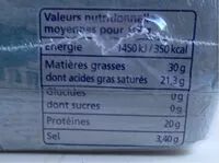 Mängden socker i Bleu des causses