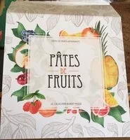 Mängden socker i Pâtes de fruits