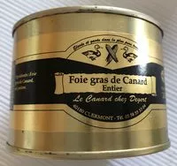 Mängden socker i Foie gras de canard entier