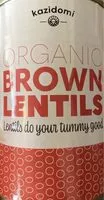 Mängden socker i Lentilles Brunes Bio