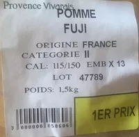 Mängden socker i Pomme Fuji