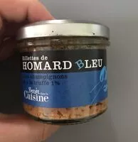 Mängden socker i Rillettes de homard bleu