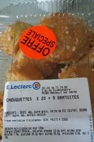 Mängden socker i Chouquettes