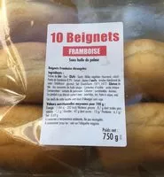 Mängden socker i Beignets framboise