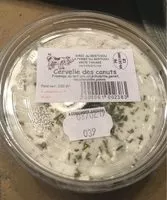 Mängden socker i Cervelle des canuts