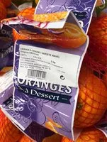 Mängden socker i Orange a dessert