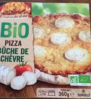 Mängden socker i Pizza bio bûche de chèvre
