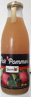 Mängden socker i Pur' jus de pomme