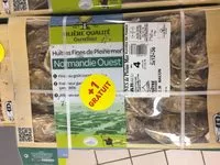 Mängden socker i Huîtres fines de pleine-mer Normandie Ouest (+1 gratuit)