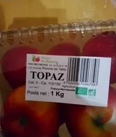 Mängden socker i Pomme topaz