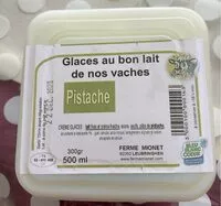 Mängden socker i Glace pistache