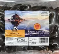 Mängden socker i Moules de Bouchot de la Baie du Mont-Saint-Michel