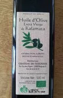 Mängden socker i Huile d'olive de Kalamata