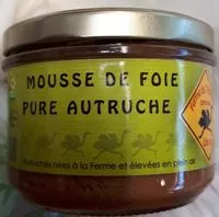 Mängden socker i Mousse de foie pure autruche