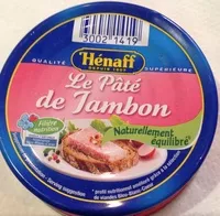 Mängden socker i Le pâté de jambon