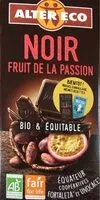 Mängden socker i Chocolat noir fruit de la passion