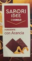 Mängden socker i Fondente con arancia