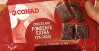 Mängden socker i Cioccolato extra fondente