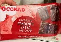 Mängden socker i Cioccolato fondente extra