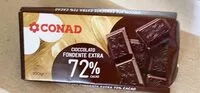 Mängden socker i Cioccolato fondente extra 72% cacao