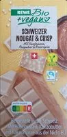 Mängden socker i SCHWEIZER NOUGAT & CRISPS