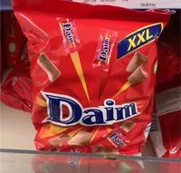 Mängden socker i Daim