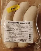 Mängden socker i Boudin Blanc au porto