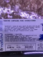 Mängden socker i Terrine campagne sans sel nitité