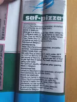 Mängden socker i Saff Pizza Instant Dry Yeast 125G