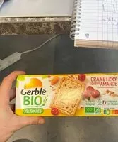 Mängden socker i Gerbé bio Cranberry saveur amande