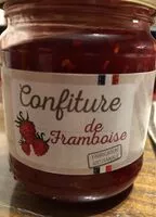 Mängden socker i Confiture de framboise
