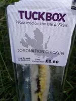 Mängden socker i Coronation chicken sandwich