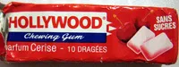 Mängden socker i Chewing Gum parfum Cerise sans sucres Hollywood
