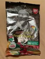 Mängden socker i Half &Half Fruit Snacks