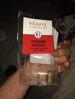 Mängden socker i Tricolores pistaches