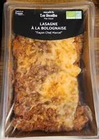 Mängden socker i Lasagnes à la bolognaise