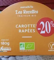 Mängden socker i Carottes rapées
