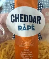 Mängden socker i Cheddar râpé