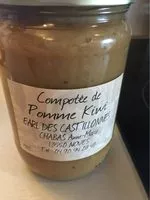 Mängden socker i Compotte pomme kiwi