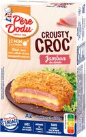 Mängden socker i Crousty croc' jambon de dinde