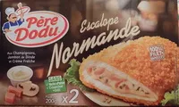 Mängden socker i Escalope normande aux champignons jambon de dinde et crème fraîche