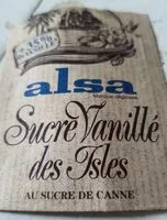 Mängden socker i Sucre vanillé des îles