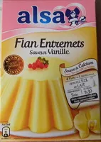 Mängden socker i Flan Entremets saveur vanille