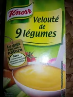 Mängden socker i Velouté de 9 légumes