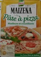Mängden socker i Pâte à pizza MAIZENA